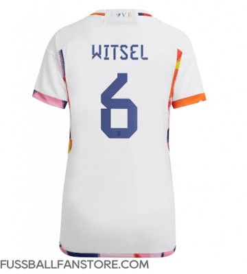 Belgien Axel Witsel #6 Replik Auswärtstrikot Damen WM 2022 Kurzarm